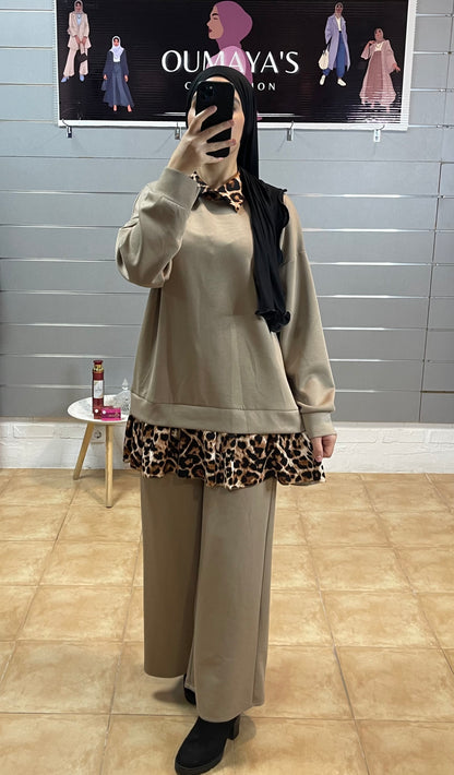 Conjunto leopardo 🐆